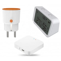 Комплект ZigBee автоматизації клімату 1DAL ClimeKit ZB1 Tuya Smart (CLM.KT-ZB1) Ахтырка