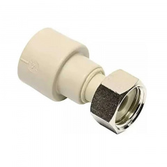 Перехід з накидною гайкою Ekoplastik 25х3/4" (SNAM02525X) Прилуки