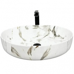 Раковина VBI Udine Carrara Glossy бежевий VBI-012101 Олександрія