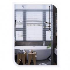 Дзеркало Mixxus Premium Bevel MA02-90x65-Reverse LED Touch, Anti-fog, димер (MP6641) Камень-Каширский