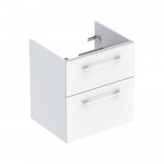 Тумба для вбудованого умивальника Geberit Selnova Square 600х502х635, білий (501.204.00.1) Сумы