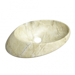 Раковина накладна VBI Rotello Beige onyx matt (VBI-017103) Лозова
