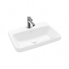 Умивальник Villeroy&Boch Architectura 60 х 45 см з переливом (5A6760R1) Кобижча