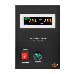 ДБЖ LogicPower LPY-B-PSW-1500VA+ (1050Вт) 10A/15A 24V (LP4130) Київ