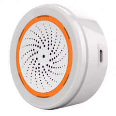 Бездротова сирена для розумного дому 1DAL ZigBee Tuya (AB02B2) Свесса