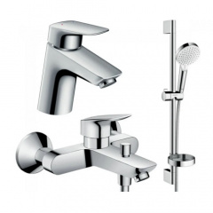 Набір змішувачів Hansgrohe Logis Loop для душу та умивальника 70 (71070000+71400000+26553400) Бориспіль