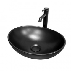 Раковина накладна VBI Parma Black matt (VBI-011022) Красноград