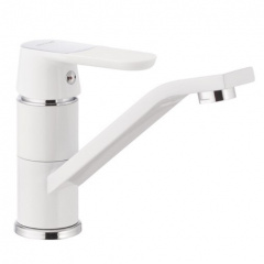 Змішувач для раковини Mixxus Premium TIGER 555 білий (MI0574) Михайлівка