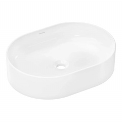 Раковина накладна на стільницю Hansgrohe Xuniva U SmartClean 55х40 см білий (61073450) Коломия