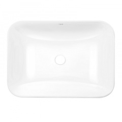 Раковина врізна Qtap Scorpio 610х380х150 білий (QT1411K491WN) Токмак