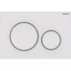 Змивна клавіша Geberit Sigma20 Білий (115.882.11.1) Курень