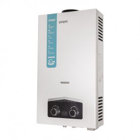 Газова колонка димохідна Piegaz Afrodyta hefajstos white 10 л