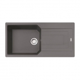 Кухонна мийка Franke Urban UBG 611-100 XL, сірий камінь, кліпси (114.0701.795)