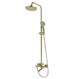 Душова колона зі змішувачем Mixxus Premium Retro Gold-009-J (MI5852)
