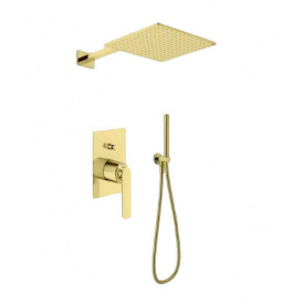 Душова система Kohlman EXPERIENCE 30 GOLD + BOX прихований монтаж