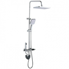 Душова колона зі змішувачем Mixxus Premium RIVIERA 009-J Хром (MI6834)