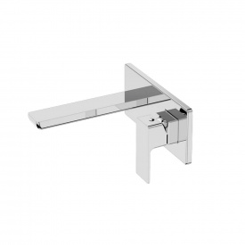 Змішувач для умивальника Lavita Aquila прихованого монтажу, хром (5900378342878)