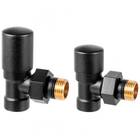 Комплект регулювальний Vario Term Swing кутовий чорний матовий