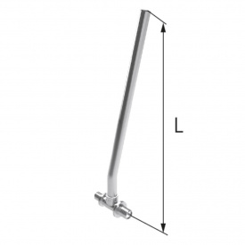 Трійник редукційний латунний з трубкою KAN-therm Cu Ø15 правий UltraLine 20x16 L = 300 мм