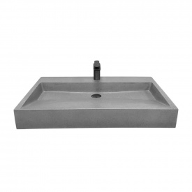 Умивальник (раковина) VBI Vieste 80 Grey matt накладний підвісний VBI-016801