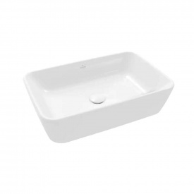 Умивальник на стільницю Villeroy&Boch Architectura White Alpin з переливом (5A276001)