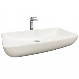 Раковина накладна VBI Silvi 70 білий VBI-015101