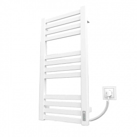 Електрична рушникосушка Kosser Драбинка Герда 800х400/12 ER таймер білий (ДГ05ERW)