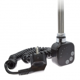 ТЕН для рушникосушки Schlosser 1.0, 600 W, чорний (з кабелем) (603000107)