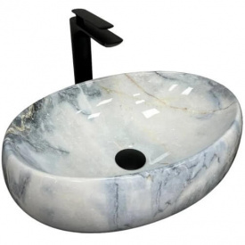 Раковина VBI Veneto Granit Glossy сірий VBI-012806