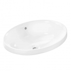 Раковина вбудована на стільницю Hansgrohe Xuniva D SmartClean 55х40 см білий (61058450)