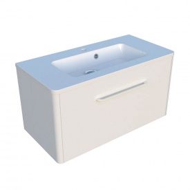 Шафа нижня Fancy Marble Fiji 800 з умивальником Annabell 800