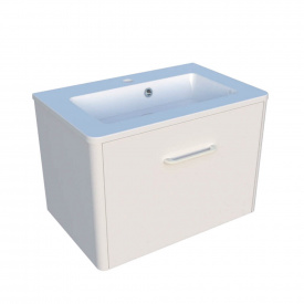 Шафа нижня Fancy Marble Fiji 600 з умивальником Annabell 600