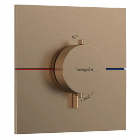 Змішувач для душу Hansgrohe ShowerSelect Comfort E з термостатом на 1 споживача шліфована бронза (15574140)