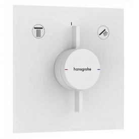 Змішувач для душу Hansgrohe DuoTurn E білий матовий (75417700)