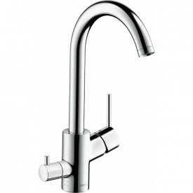Змішувач для кухні Hansgrohe Talis S2 Variarc із вбудованим запірним клапаном