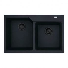 Кухонна мийка Franke Urban UBG 620-78 black Edition, чорний матовий (114.0699.237)