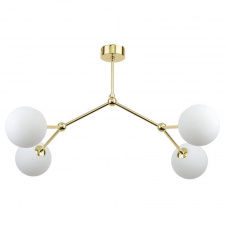 Люстра TK Lighting Fairy 49x42 см Золотисто-білий (TK6470)