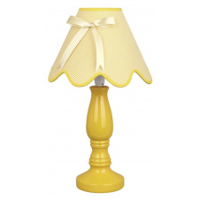 Фото - Настільна лампа Candellux Lola 26x41 см Жовтий (41-04680) Настільна лампа Candellux Lola 26x41 см Жовтий (41-04680)