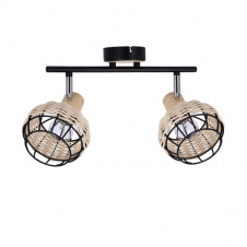 Фото - Спот Candellux Tajga 44x18 см Бежево-чорний (92-12203) Спот Candellux Tajga 44x18 см Бежево-чорний (92-12203)