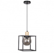 Люстра Candellux Retro 19x100 см Коричнево-чорний (31-00743)