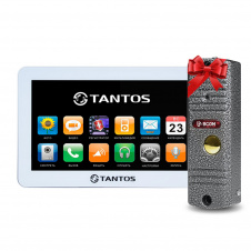 Відеодомофон Tantos Neo GSM 7" BCOM BT-305HR White Silver (1062541)
