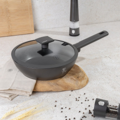 Сковорода Berlinger Haus Anthracite Collection 24 см Антрацит (BH-8122) Запоріжжя