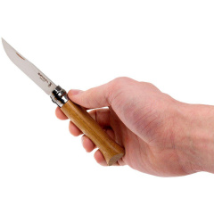 Складний ніж Opinel №6 Tradition Luxury 7 см Світло-коричневий (002024) Ізюм