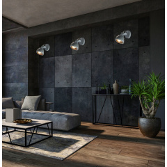 Бра Candellux Crodo 17x19 см Сірий (91-71101) Запоріжжя