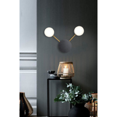 Бра Laguna Lighting 436 34x34 см Золотисто-чорний (43661-16) Бориспіль