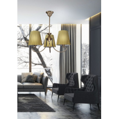 Люстра Candellux Mozart 54x54 см Коричневий (33-33970) Ужгород