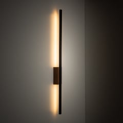 Бра TK Lighting Flash 5.5x6x79 см Коричнево-чорний (TK6625) Тернопіль