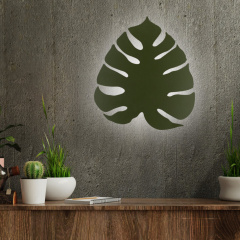 Настінний світильник TK Lighting Monstera 35x39 см Зелений (TK4668) Коростень