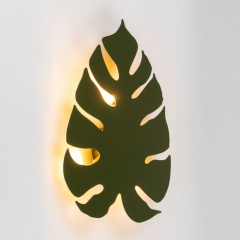 Настінний світильник TK Lighting Monstera 35x39 см Зелений (TK4668) Коростень