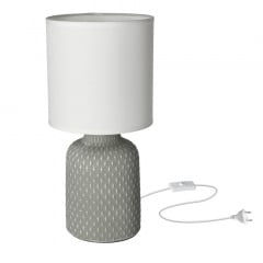 Настільна лампа Candellux Iner 15x32 см Сірий (41-79886) Ужгород